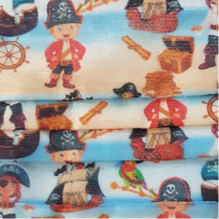 Çocuk Maskesi 3 Katlı 50'li Paket (Korsan Baskılı)