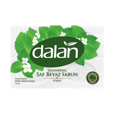 Dalan Geleneksel Saf Beyaz Sabun Klasik 150g x 4