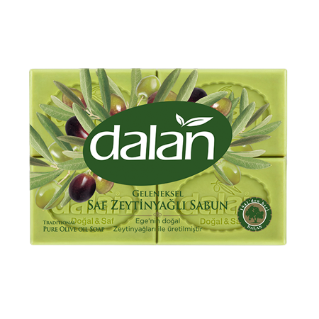 Dalan Geleneksel Saf Zeytinyağlı Sabun 150g x 4