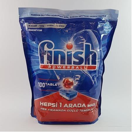 Finish Powerball Hepsi Bir Arada Bulaşık Makinesi Tableti 100'lü