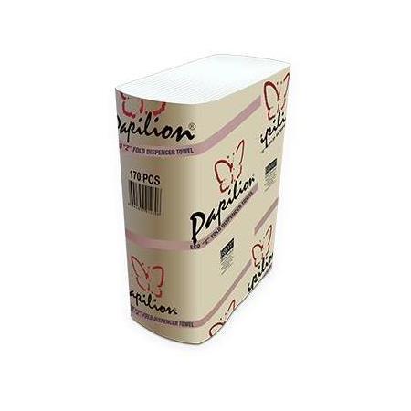 Papilion Z Katlama Dispenser Kağıt Havlu 12'li 170 Yaprak